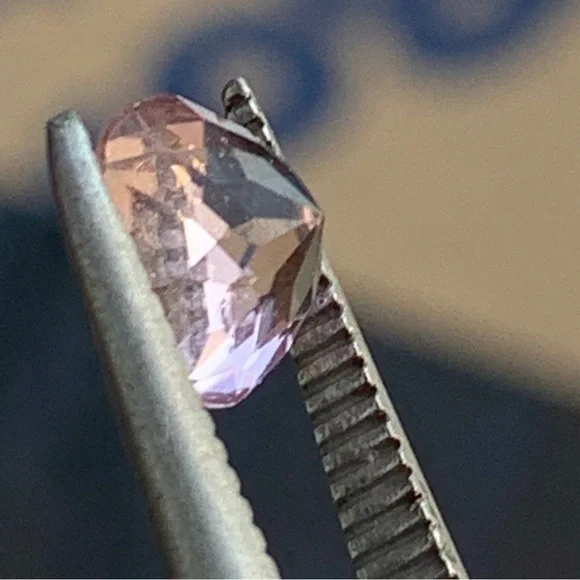 1.10 Ct Pink Tourmaline Round Faceted Gemstone - Picture 11 of 17